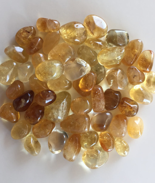 Crystal Tumbles Citrine - Natural Healing Home