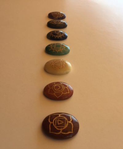 7 Chakra Set Crystal Tumbles