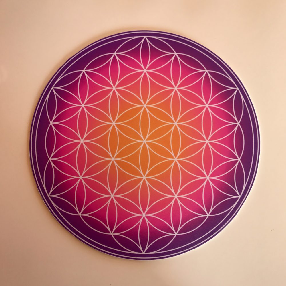 flower of life crystal grid template