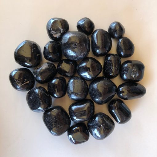 Black Tourmaline Tumbles