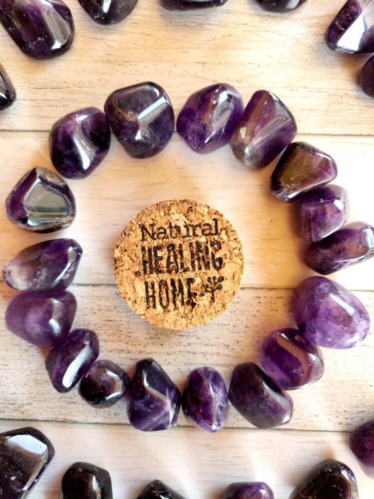 Crystal Tumbles Amethyst Natural Healing Home