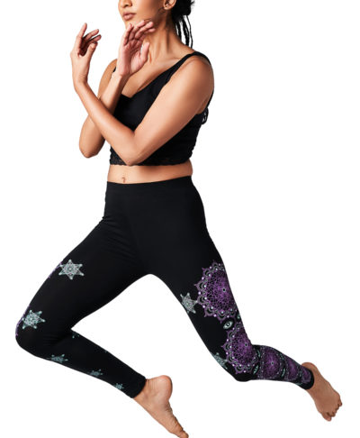 Yoga Pants Cosmic Traveller Black