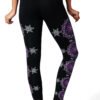 Yoga Pants Cosmic Traveller Black Back