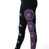 Yoga Pants Cosmic Traveller Black Side