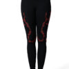 Yoga Pants Kali Black Front