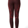 Yoga Pants Kali Maroon Back2