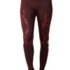 Yoga Pants Kali Maroon Front