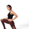 Yoga Pants Kundalini Awakening Maroon