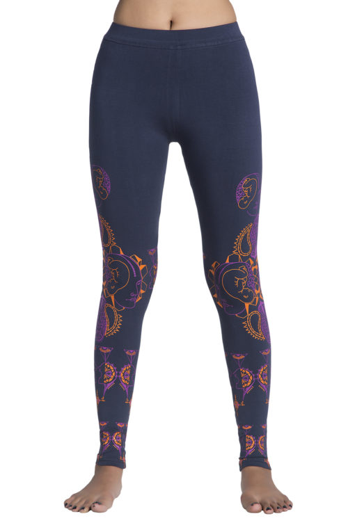 Yoga Pants Rebirth Visionary Grey Front