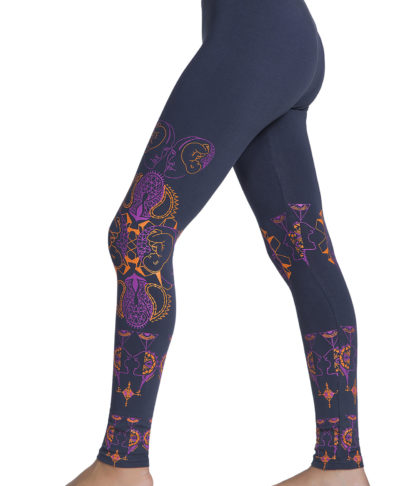 Yoga Pants Rebirth Visionary Grey Side