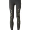 Yoga Pants Wolf Spirit Animal Grey Front