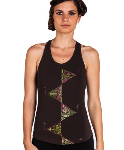 Yoga Tops Five Elements of Nature Racerback Front