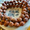 Meditation Mala 108 Beads Brown Rudraksha Beads