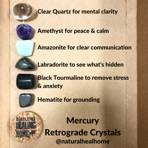 Mercury Retrograde Crystal Set