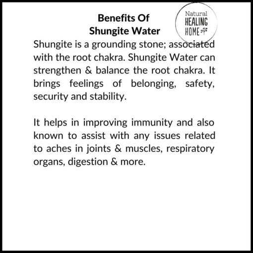 Shungite Stones - Antioxidant & EMF Removal