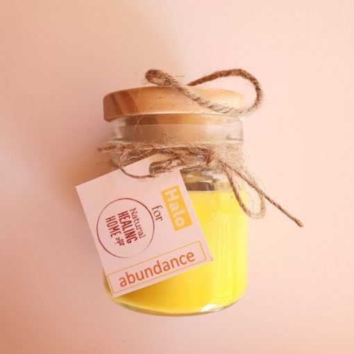 Abundance Candle With Citrine