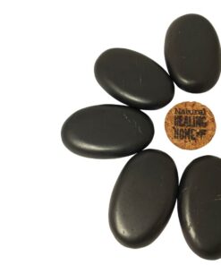 Shungite Polished Massage Stone2