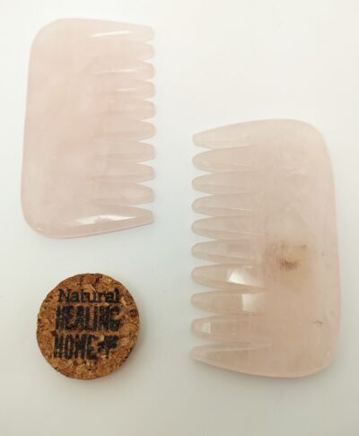 Rose Quartz Comb