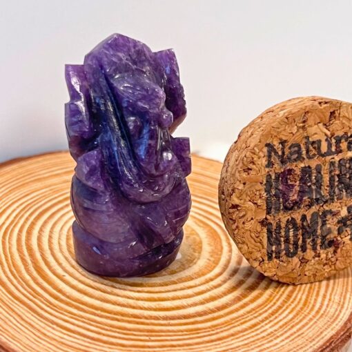 Lepidolite Ganesha
