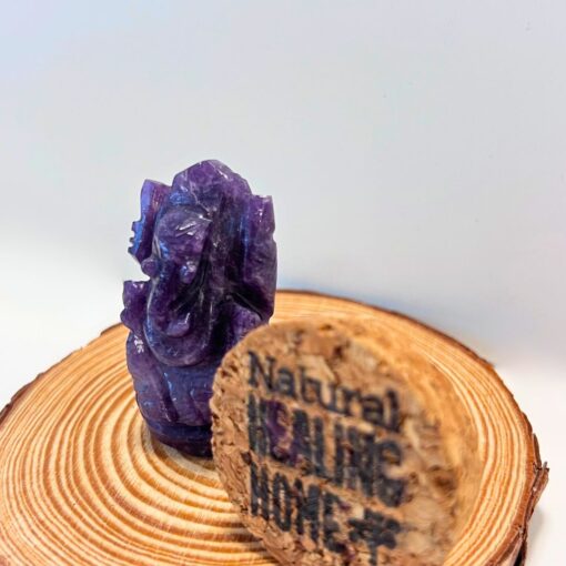 Lepidolite Ganesha