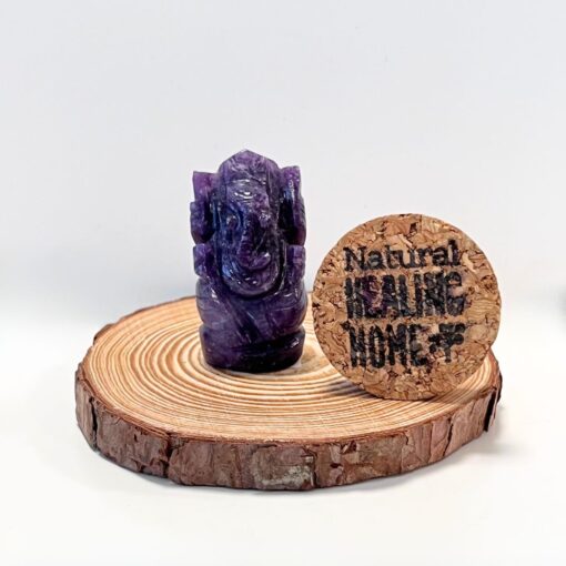 Lepidolite Ganesha