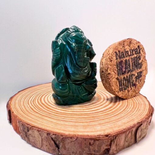 Malachite Ganesha