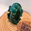 Malachite Ganesha