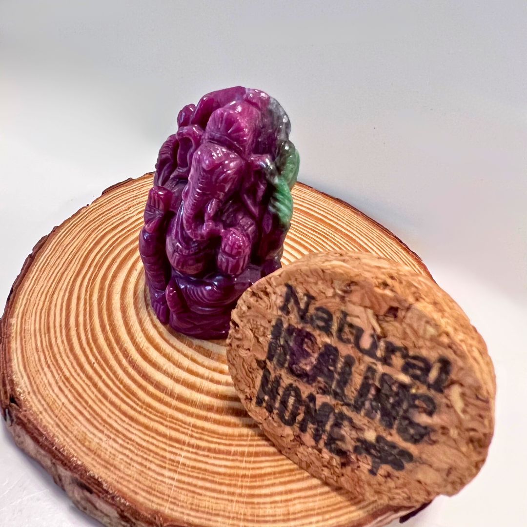 Ruby in Zoisite Ganesha