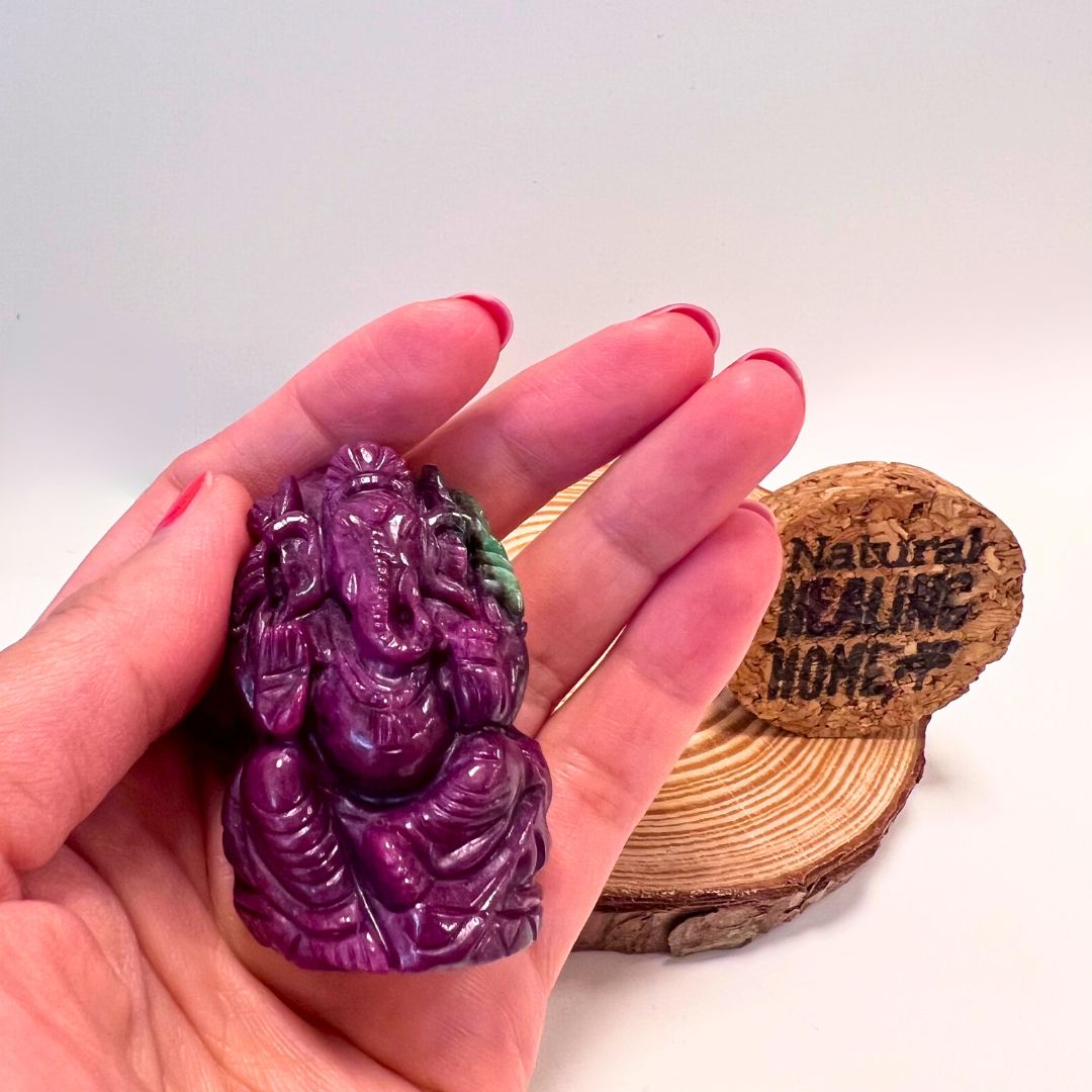 Ruby in Zoisite Ganesha