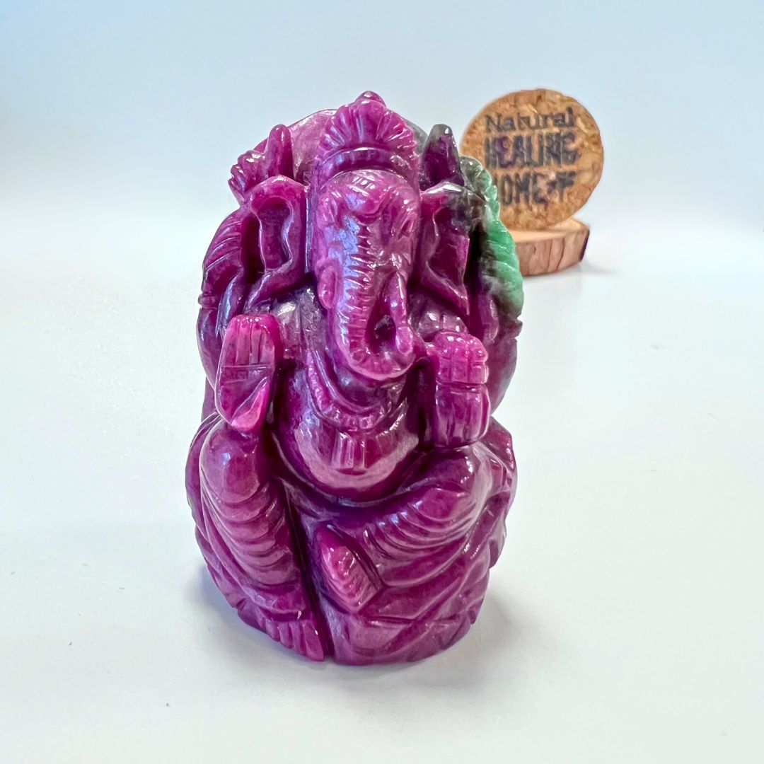 Ruby in Zoisite Ganesha